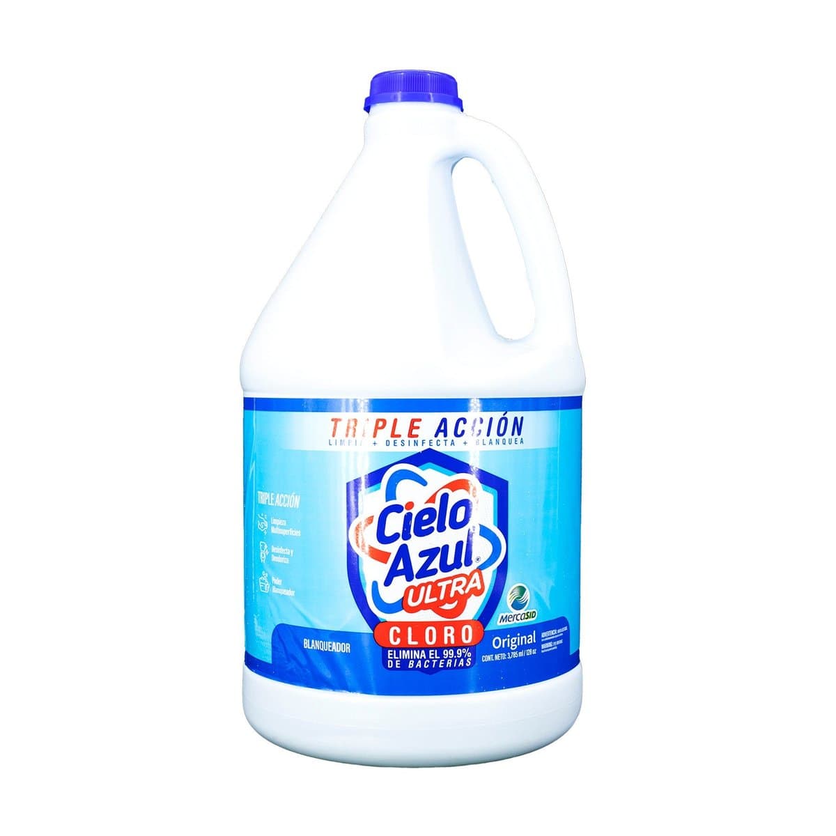 Blanqueador Cielo Azul Triple Acción 128 Oz Blanqueador Cielo Azul Triple Acción 128 Oz
