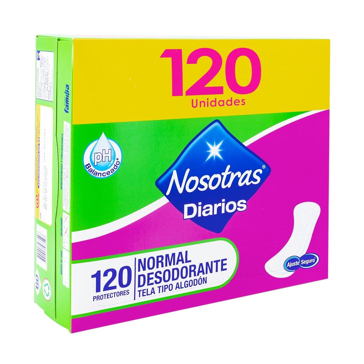 Protectores Diarios Nosotras 120 uds Protectores Diarios Nosotras 120 uds