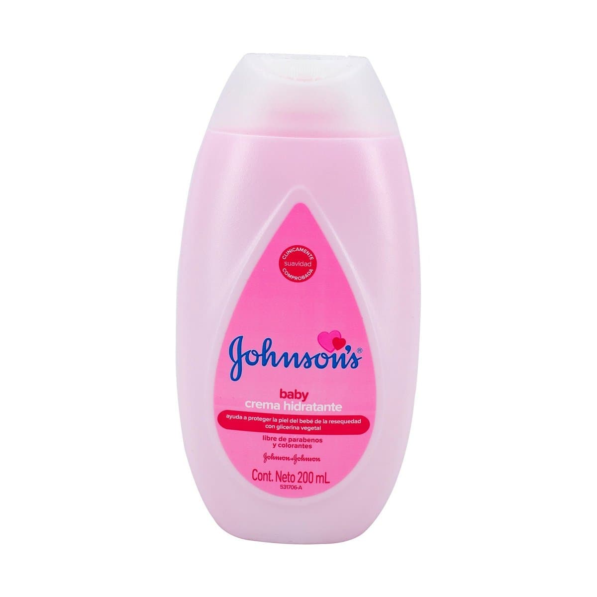 Crema Para El Cuerpo Johnson's Baby 200ml Crema Para El Cuerpo Johnson's Baby 200ml