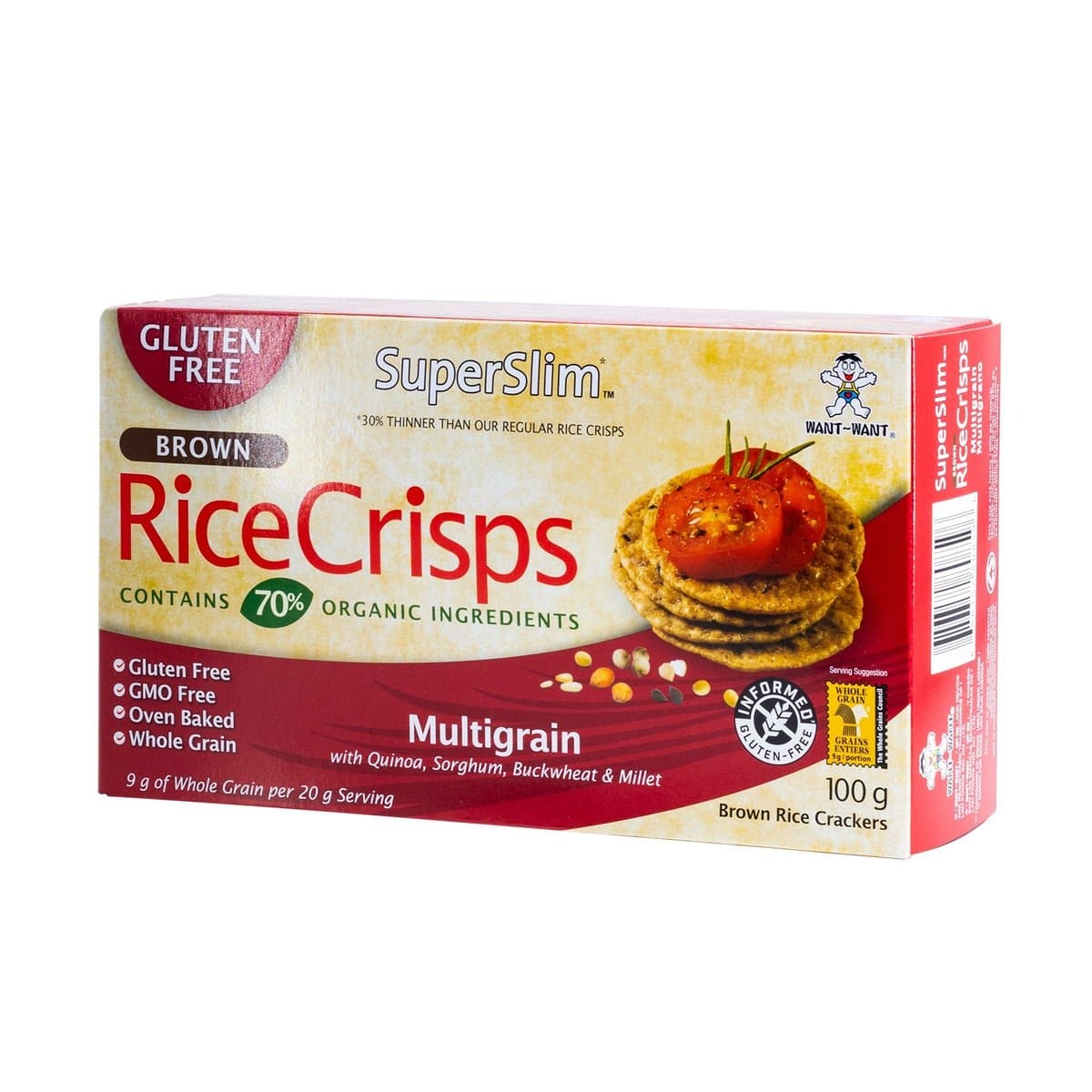 Rice Crisps Multigrain 100 g Rice Crisps Multigrain 100 g