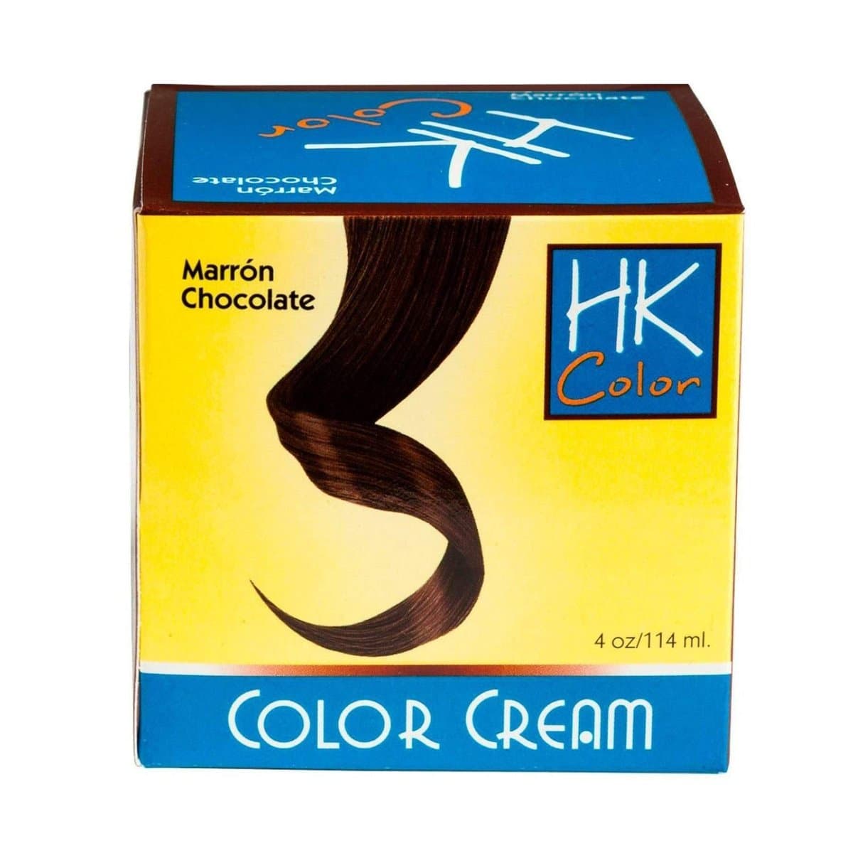 Tinte Color Cream HK Marrón Chocolate 4 Oz Tinte Color Cream HK Marrón Chocolate 4 Oz