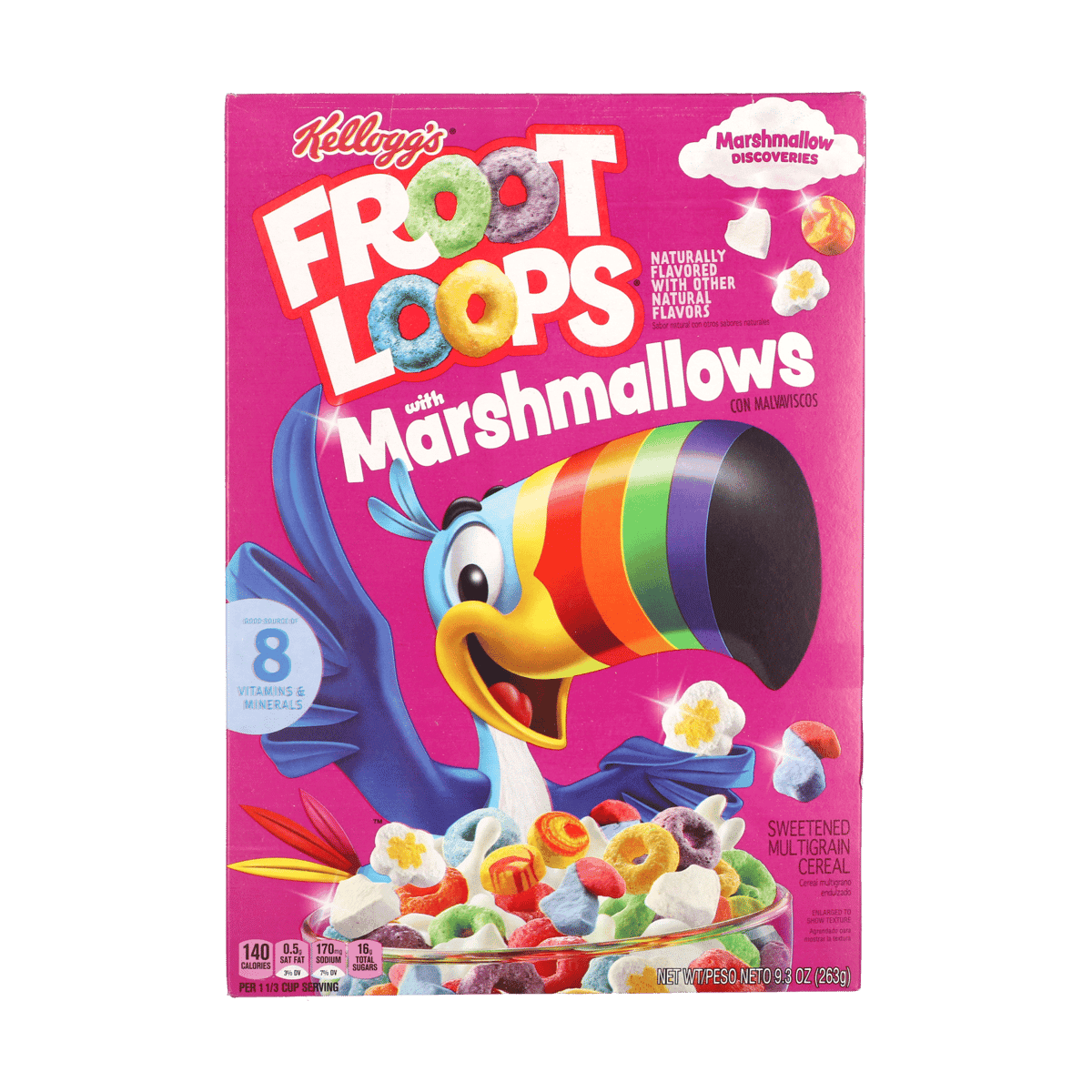 Cereal Froot Loops Con Marshmellows 9.3 Oz Cereal Froot Loops Con Marshmellows 9.3 Oz