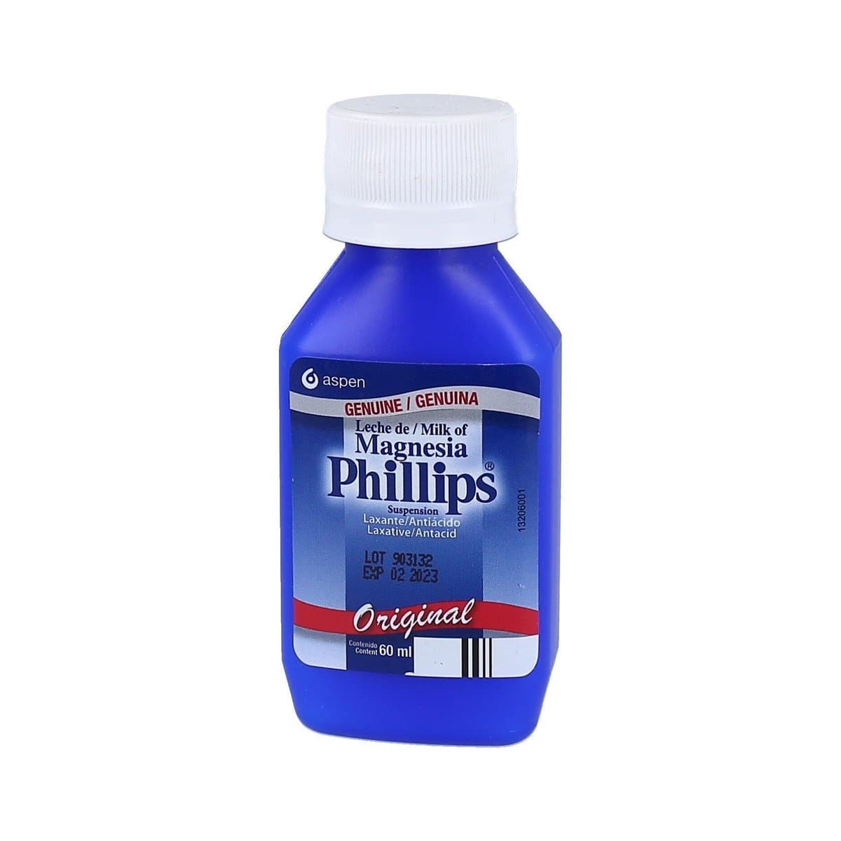 Leche De Magnesia Phillips 60 ml Leche De Magnesia Phillips 60 ml