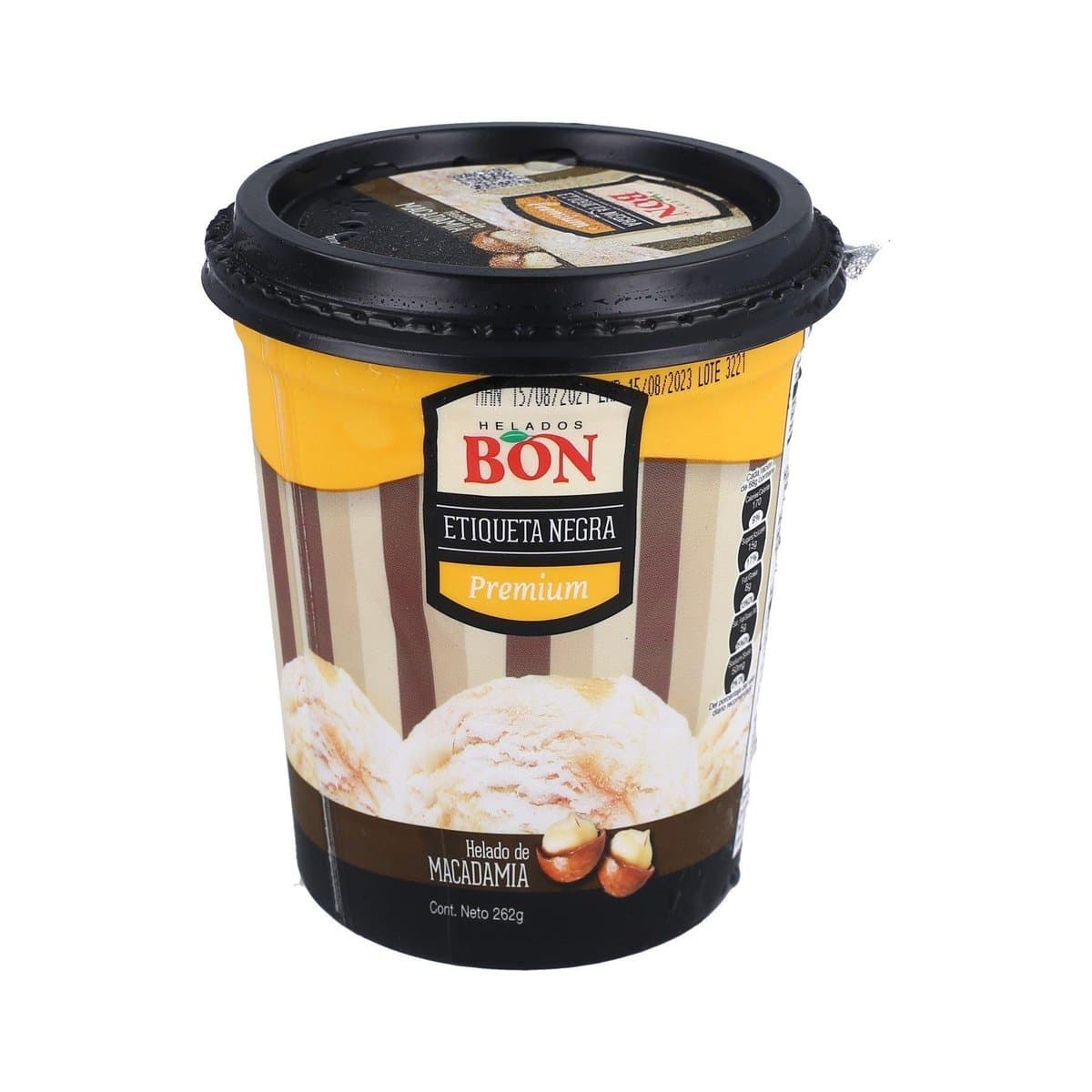 Helado Bon De Macadamia 262 g Helado Bon De Macadamia 262 g