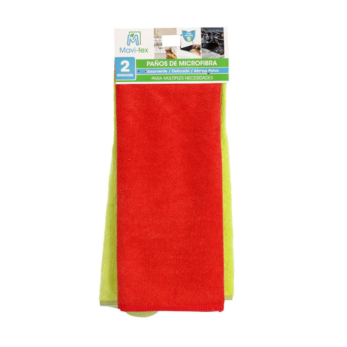 Juego De Paños Microfibra Colores Surtidos 15" Juego De Paños Microfibra Colores Surtidos 15"