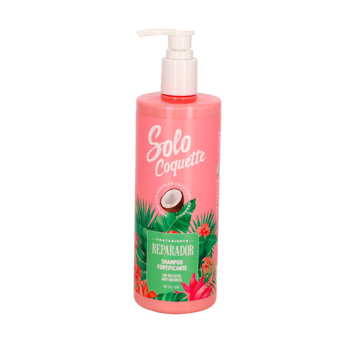 Shampoo Reparador Fortificante Solo Coquette 16oz Shampoo Reparador Fortificante Solo Coquette 16oz
