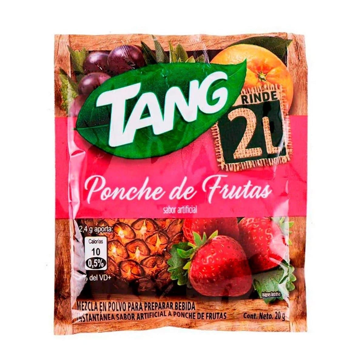 Jugo en Polvo Tang Sabor Ponche de Frutas 20g Jugo en Polvo Tang Sabor Ponche de Frutas 20g