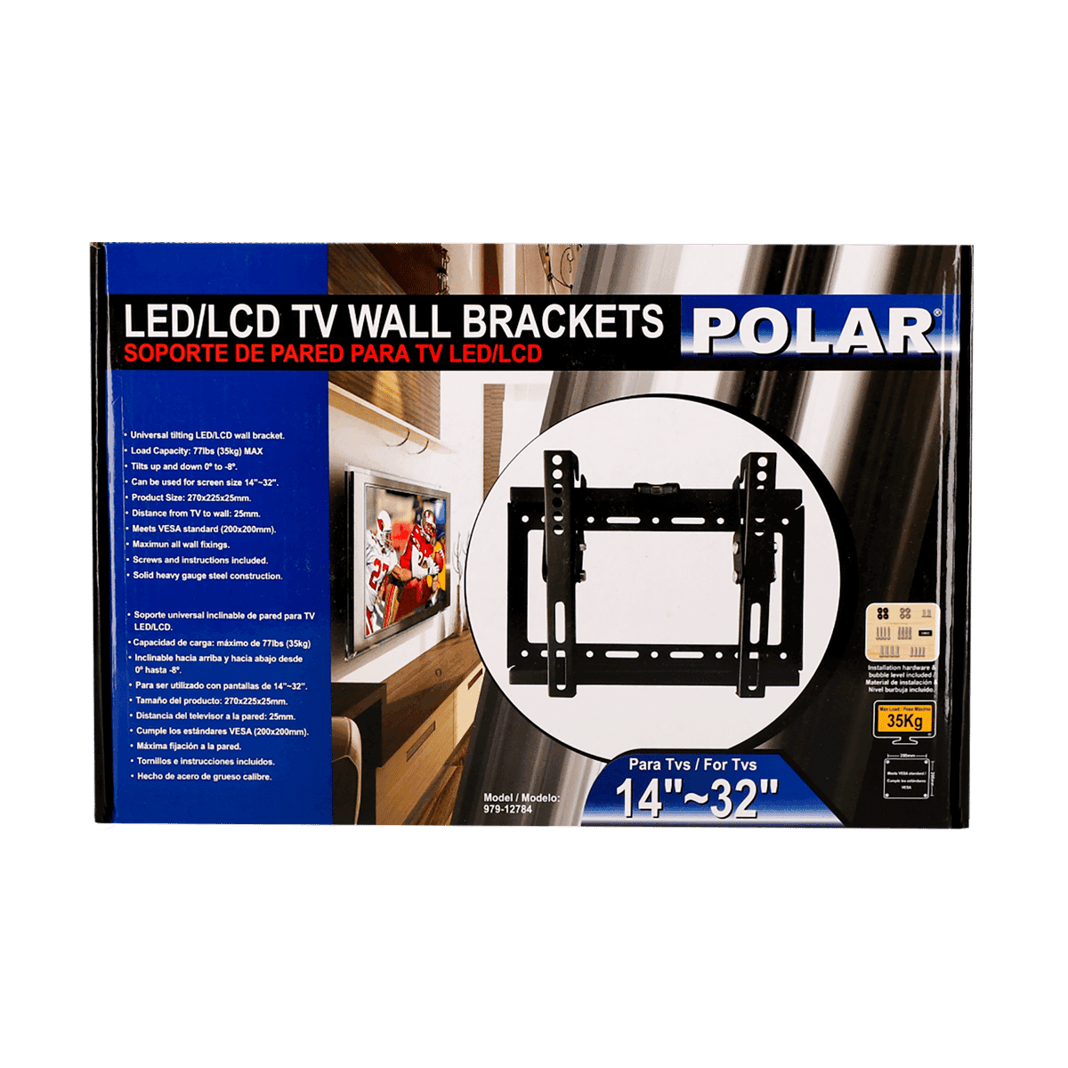 Base Para Televisor M/979-12784 Fija 14-32 Base Para Televisor M/979-12784 Fija 14-32