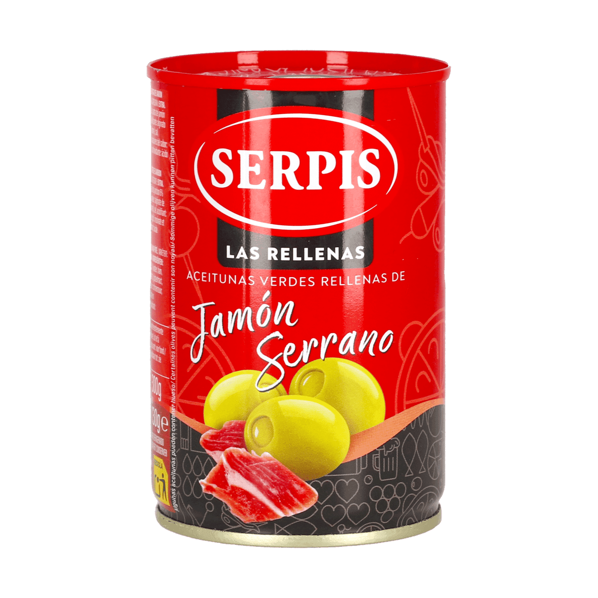 Aceitunas Verdes Rellenas De Jamón Serrano 300gr Aceitunas Verdes Rellenas De Jamón Serrano 300gr
