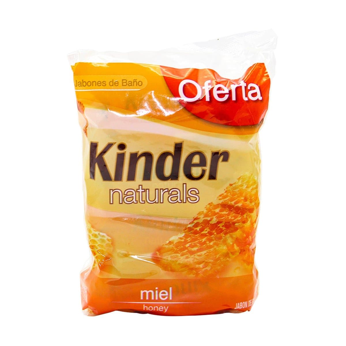 Jabón Kinder Naturals Miel 4 Uds Jabón Kinder Naturals Miel 4 Uds