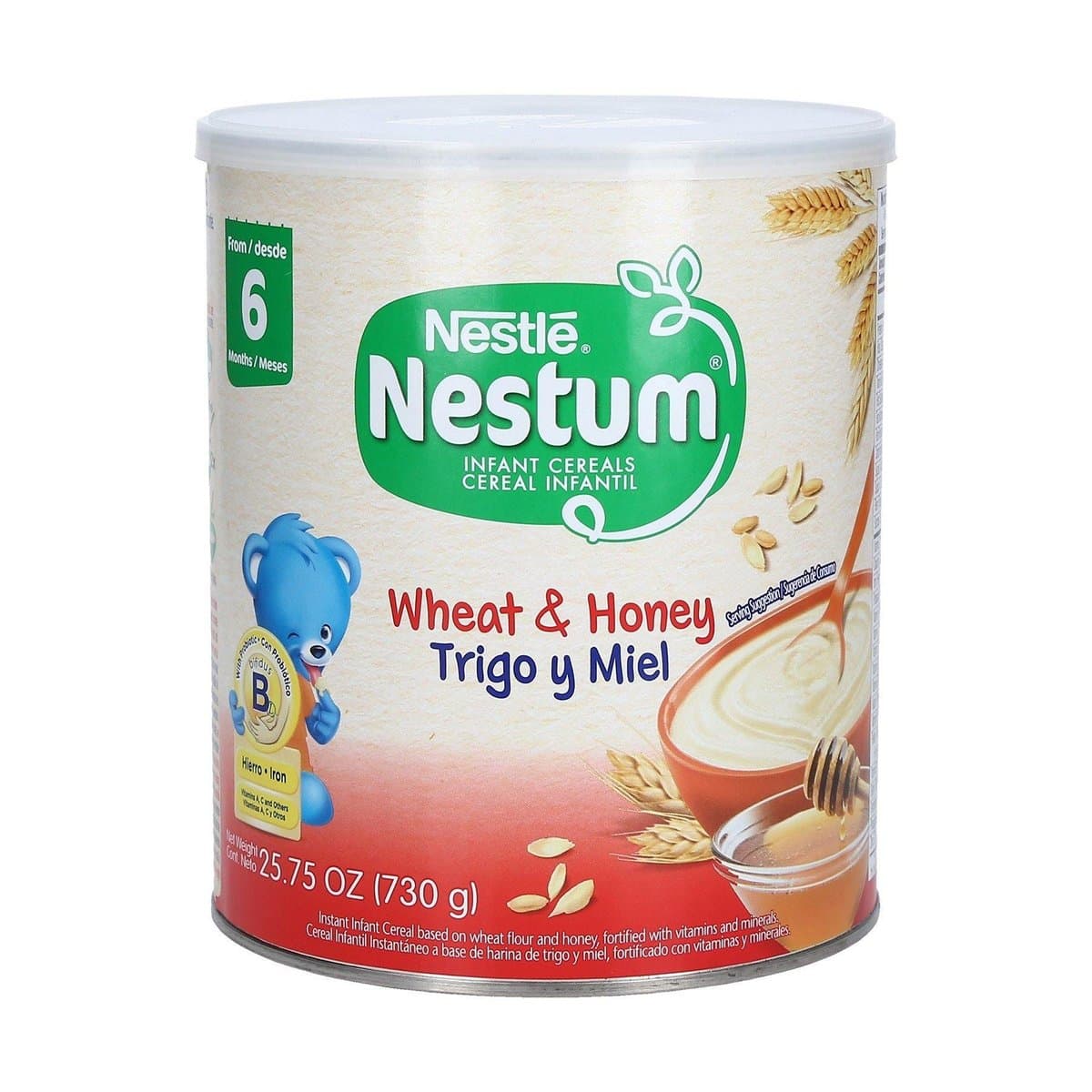Cereal NESTUM® Trigo y Miel Lata 730g Cereal NESTUM® Trigo y Miel Lata 730g