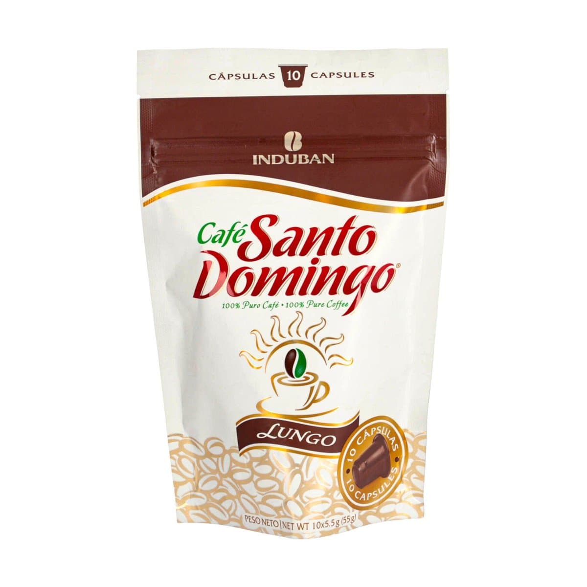 Café Santo Domingo Capsulas Lungo 55gr Café Santo Domingo Capsulas Lungo 55gr