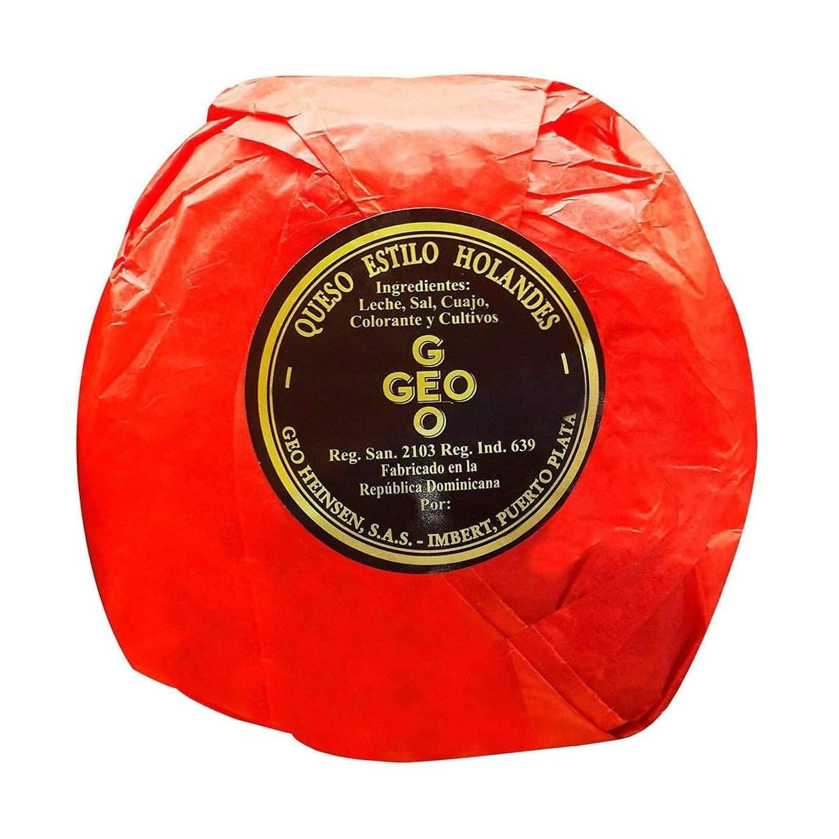 Queso Estilo Holandés Geo Por Libras Queso Estilo Holandés Geo Por Libras