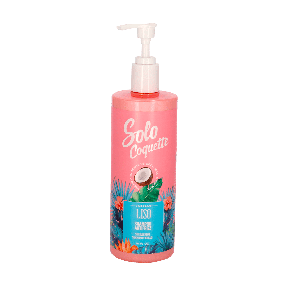 Shampoo Liso Anti-frizz Solo Coquette 16oz Shampoo Liso Anti-frizz Solo Coquette 16oz