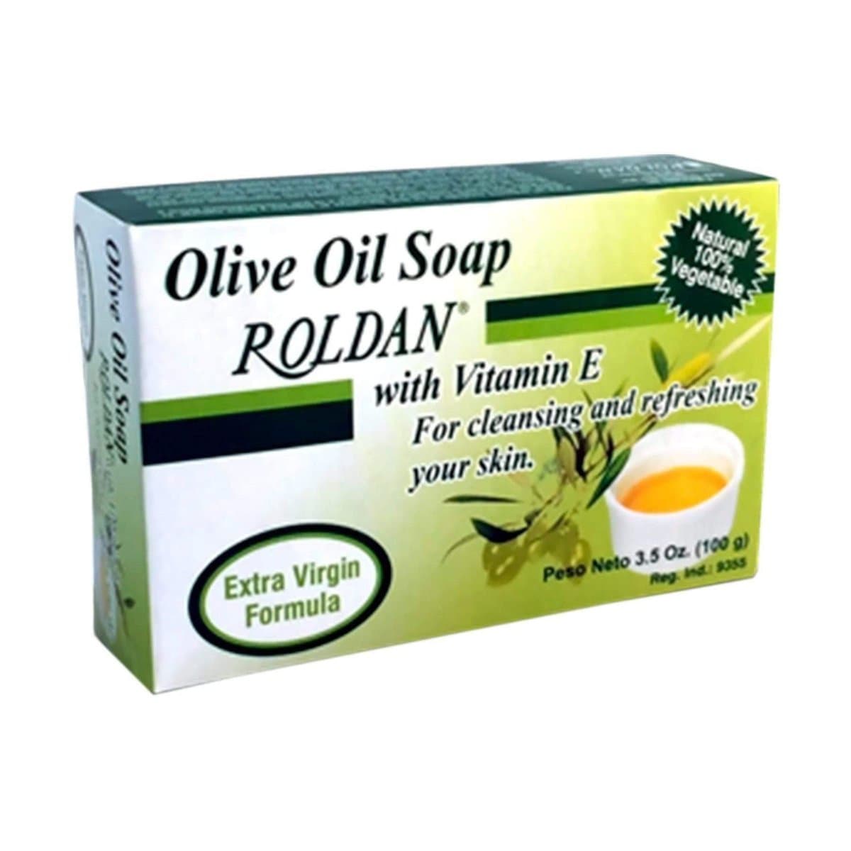 Jabón en Barra Roldán Aceite de Oliva 100 g Jabón en Barra Roldán Aceite de Oliva 100 g