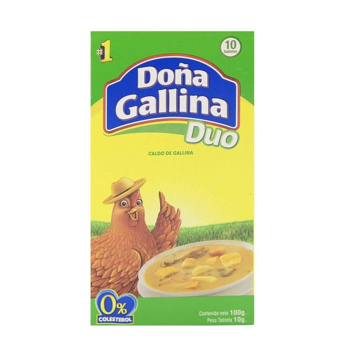 Sopita Caldo de Pollo Doña Gallina Duo 10 uds Sopita Caldo de Pollo Doña Gallina Duo 10 uds