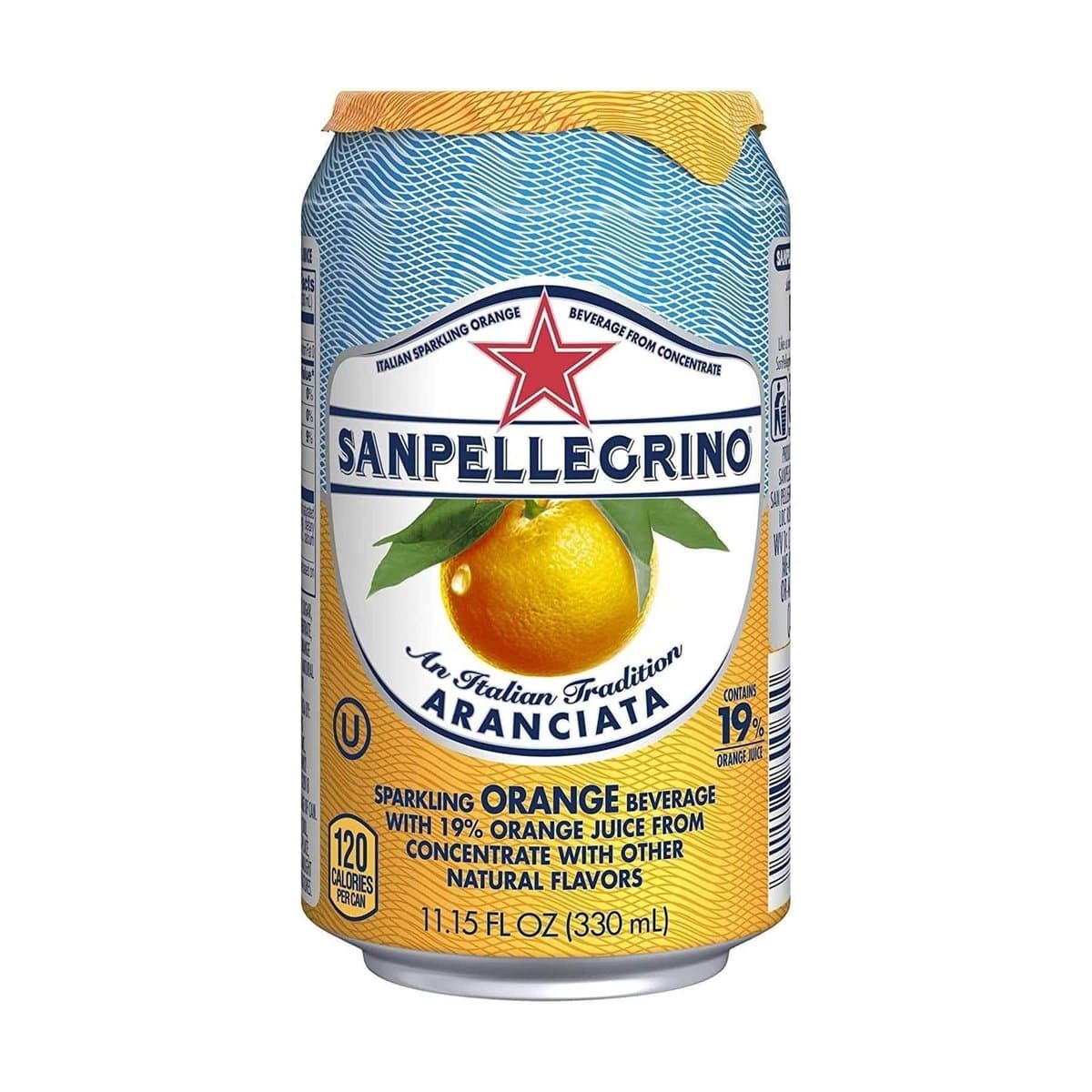 Agua Saborizada San Pellegrino Naranja 330ml Agua Saborizada San Pellegrino Naranja 330ml