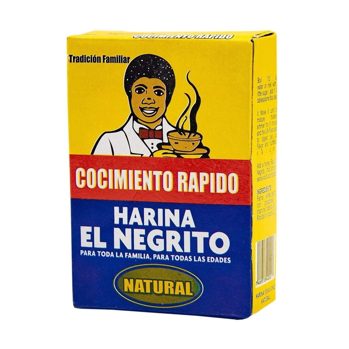Harina Natural El Negrito 127 g Harina Natural El Negrito 127 g