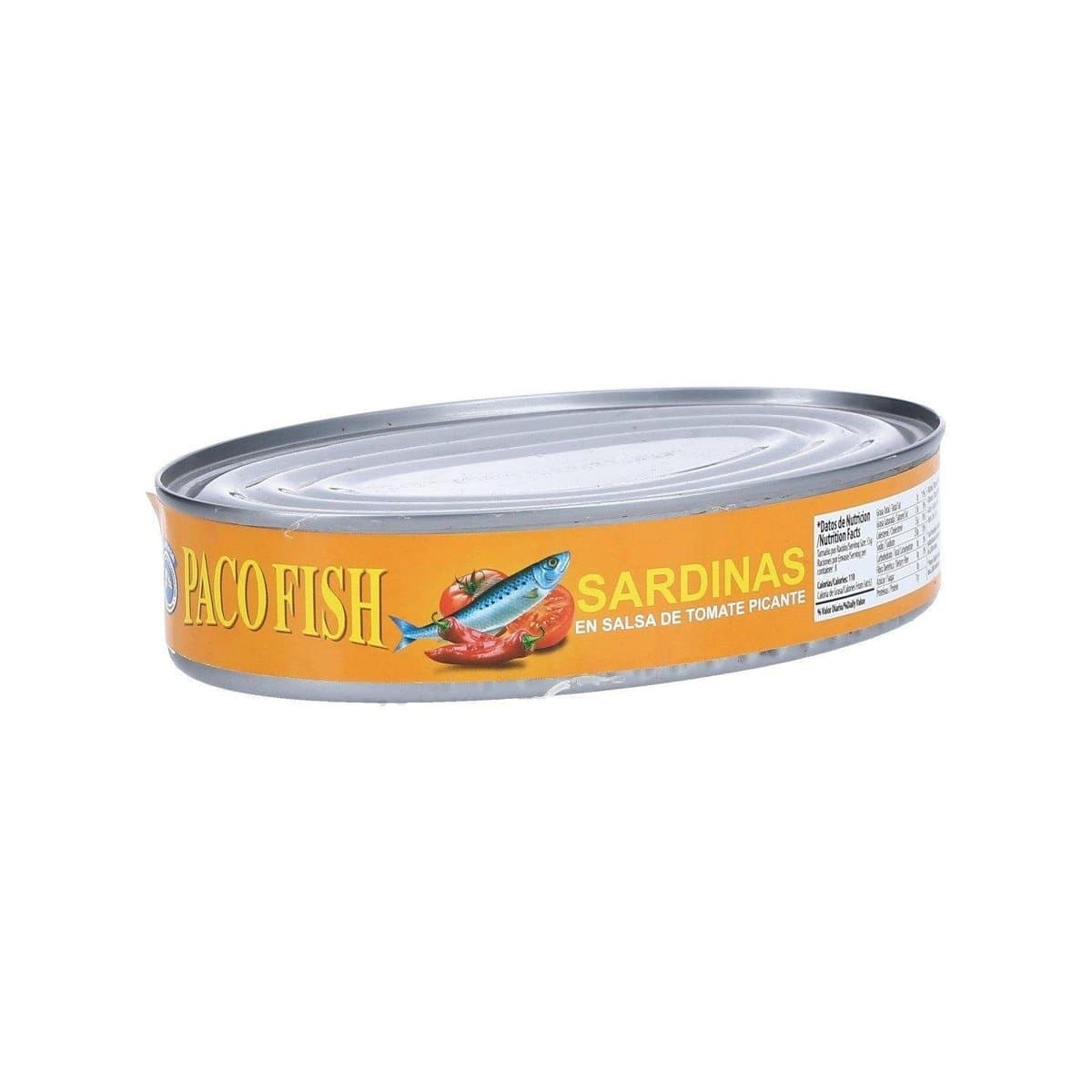 Sardinas Paco Fish En Salsa De Tomate Picante 425 g Sardinas Paco Fish En Salsa De Tomate Picante 425 g