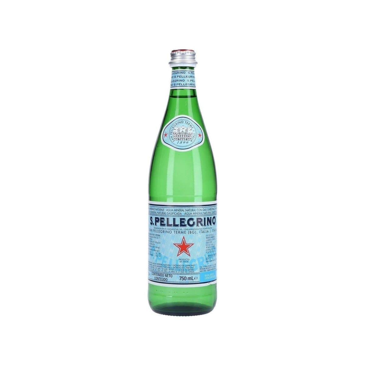 Agua Mineral con Gas San Pellegrino 750ml Agua Mineral con Gas San Pellegrino 750ml