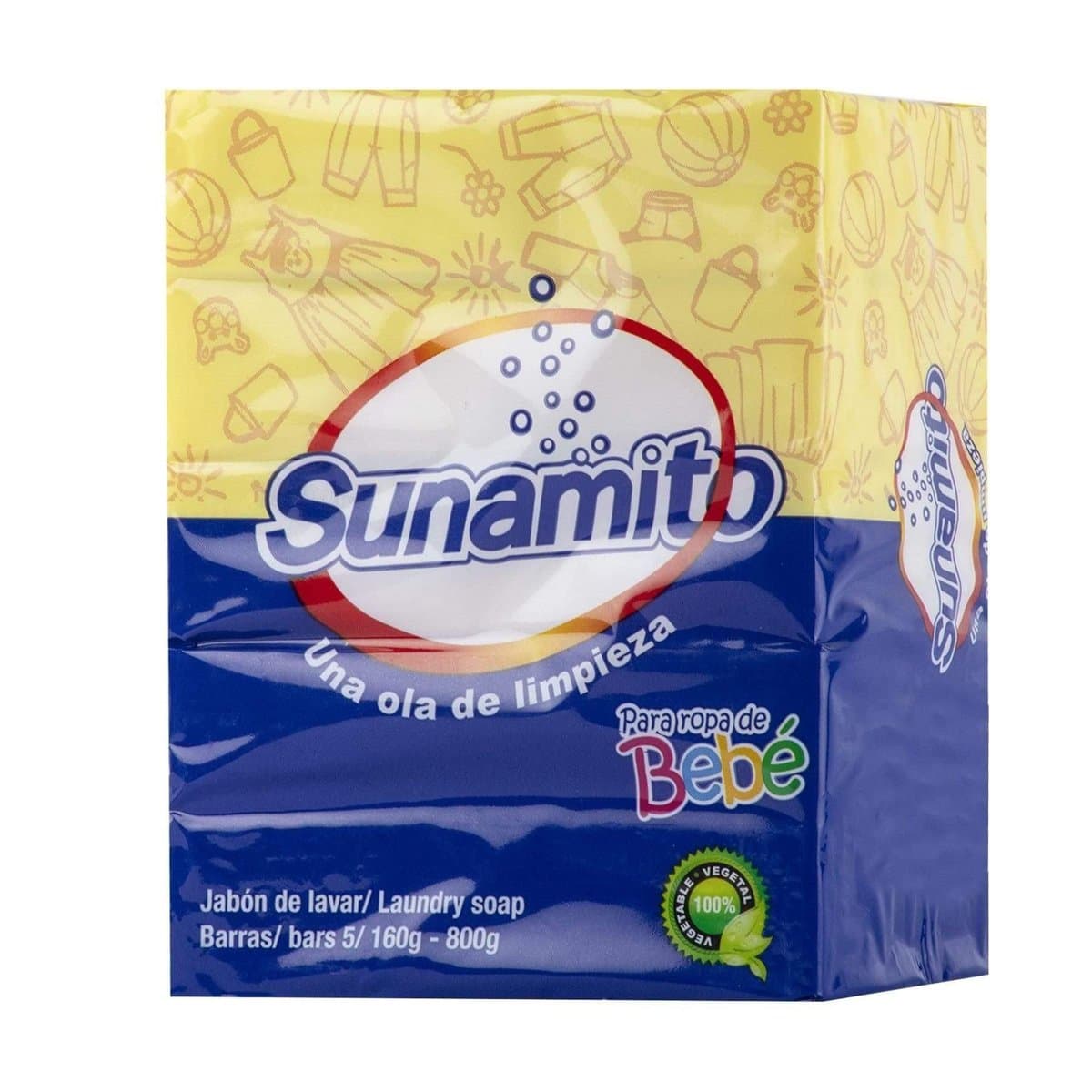 Jabón en Barra Sunami Aroma de Bebé 10 Uds Jabón en Barra Sunami Aroma de Bebé 10 Uds