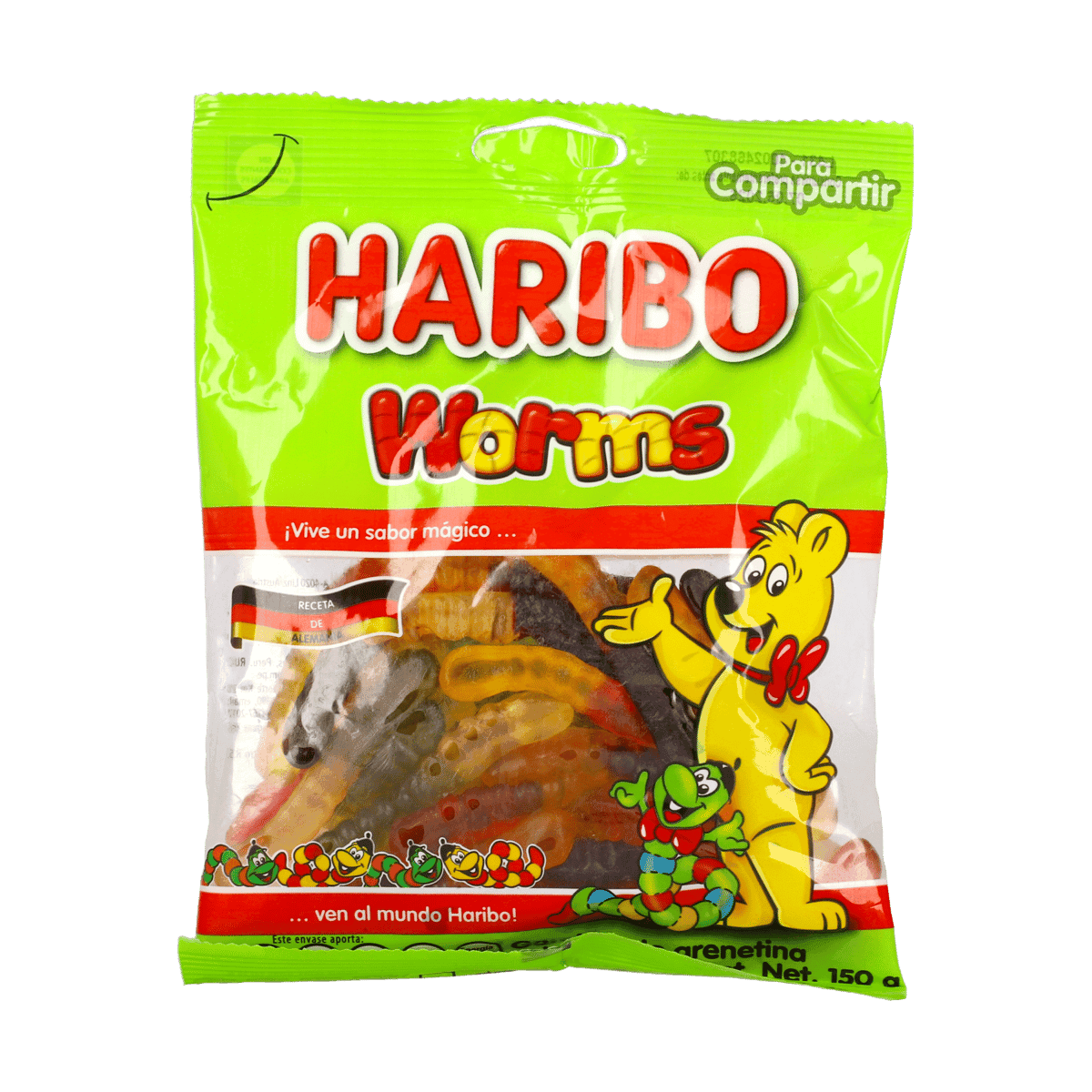 Gomitas HARIBO Worms 150 g Gomitas HARIBO Worms 150 g