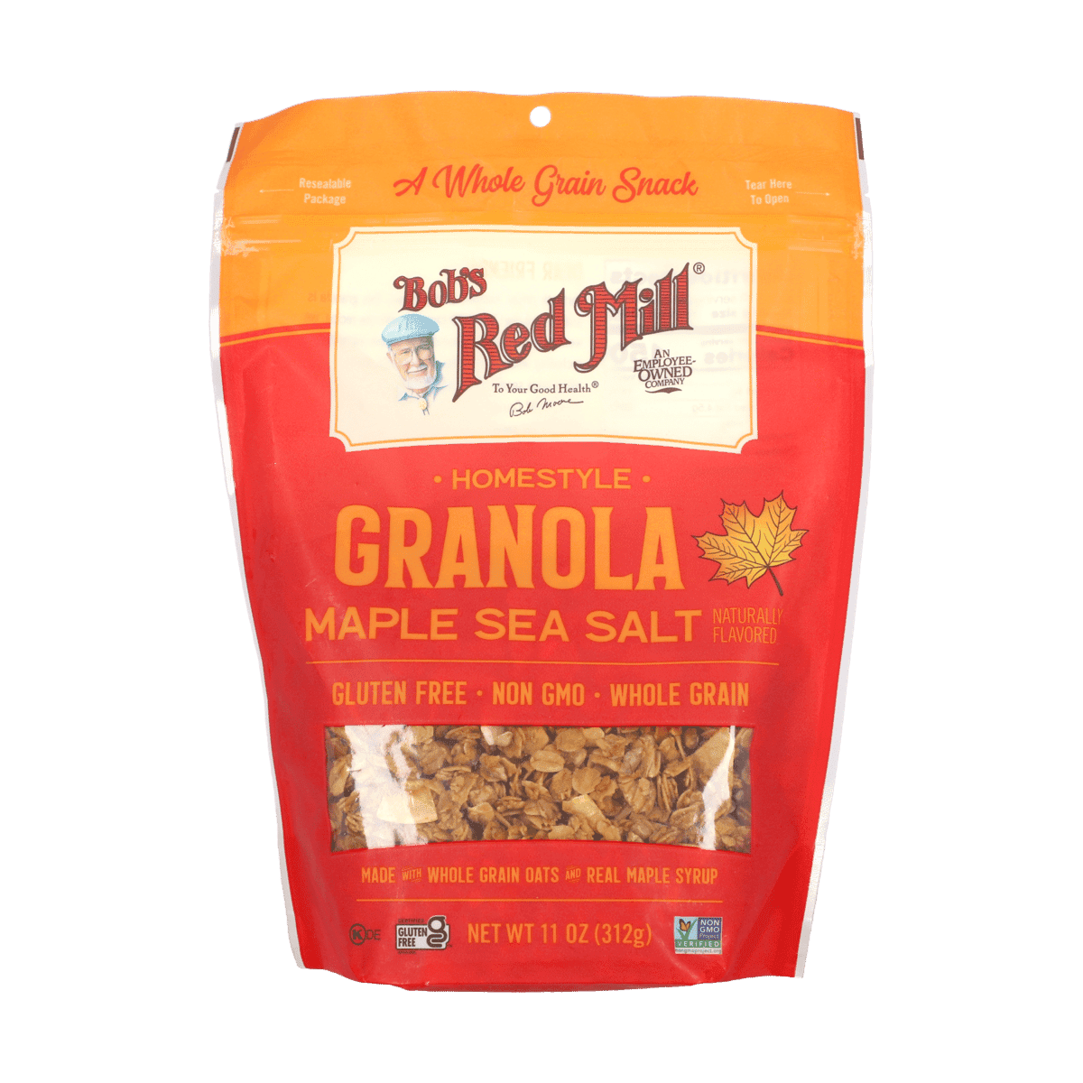 Granola Maple Sea Sealt Bob‘s Red Mill 11 oz Granola Maple Sea Sealt Bob‘s Red Mill 11 oz