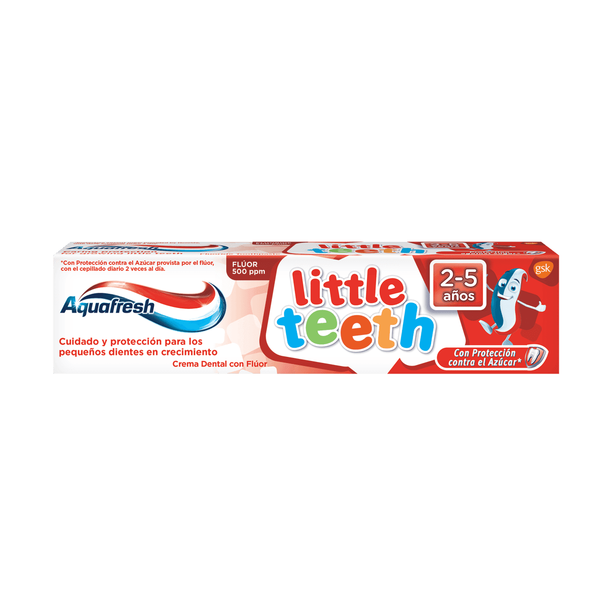 Pasta Dental Aquafresh Little Teeth 2-5 Años 63gr Pasta Dental Aquafresh Little Teeth 2-5 Años 63gr