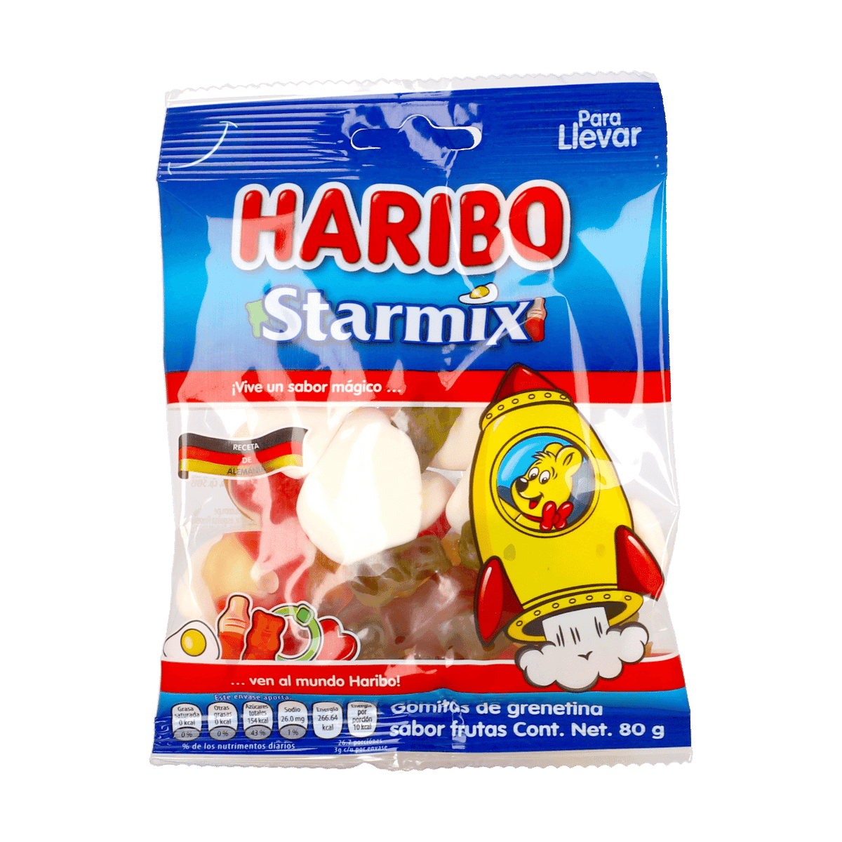 Gomitas Sabor A Frutas 80grs Gomitas Sabor A Frutas 80grs