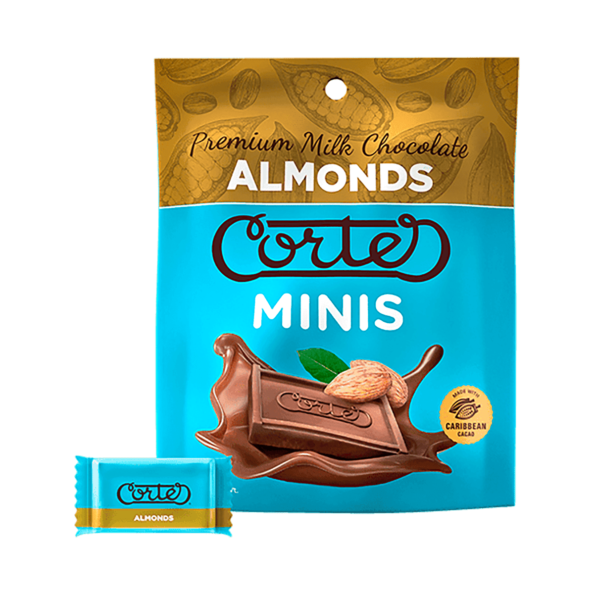 Mini Milk Chocolates Premium Almonds 8 oz Mini Milk Chocolates Premium Almonds 8 oz