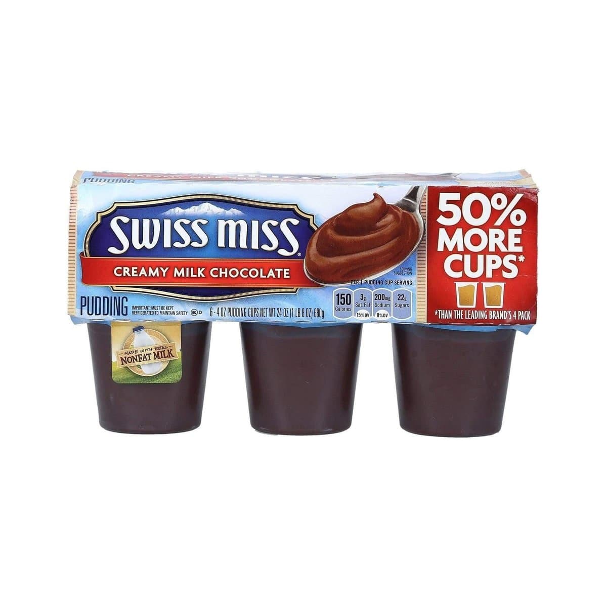 Pudding Swiss Miss De Chocolate 6 uds Pudding Swiss Miss De Chocolate 6 uds