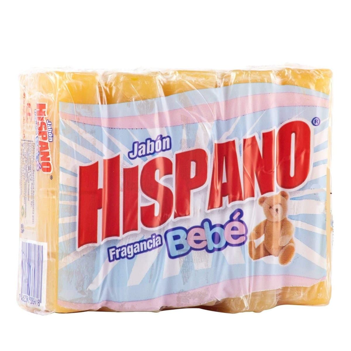 Jabón Hispano Octagonal Fragancia Bebé 5 Uds Jabón Hispano Octagonal Fragancia Bebé 5 Uds