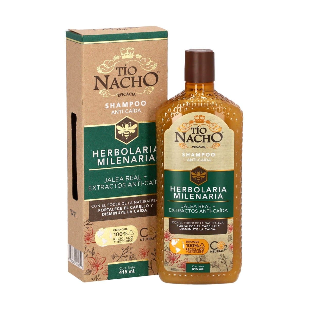 Shampoo Tío Nacho Anti Caída Fortalecimiento Capilar 415 ml Shampoo Tío Nacho Anti Caída Fortalecimiento Capilar 415 ml