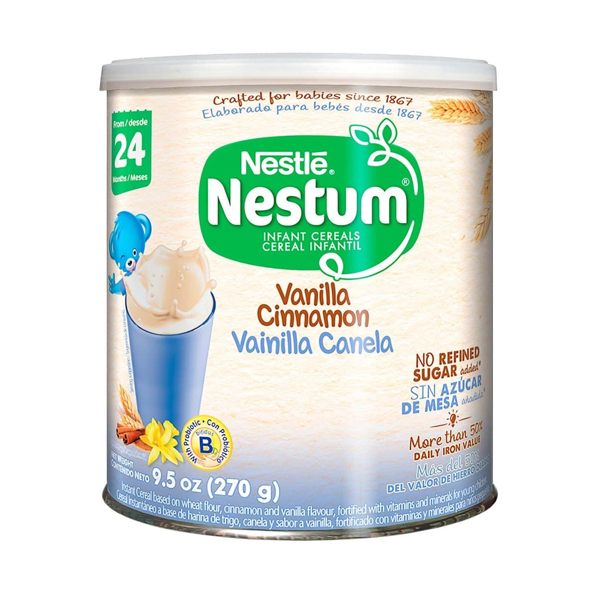 Cereal Instantaneo Nestle Nestum Vainilla y Canela 270gr Cereal Instantaneo Nestle Nestum Vainilla y Canela 270gr