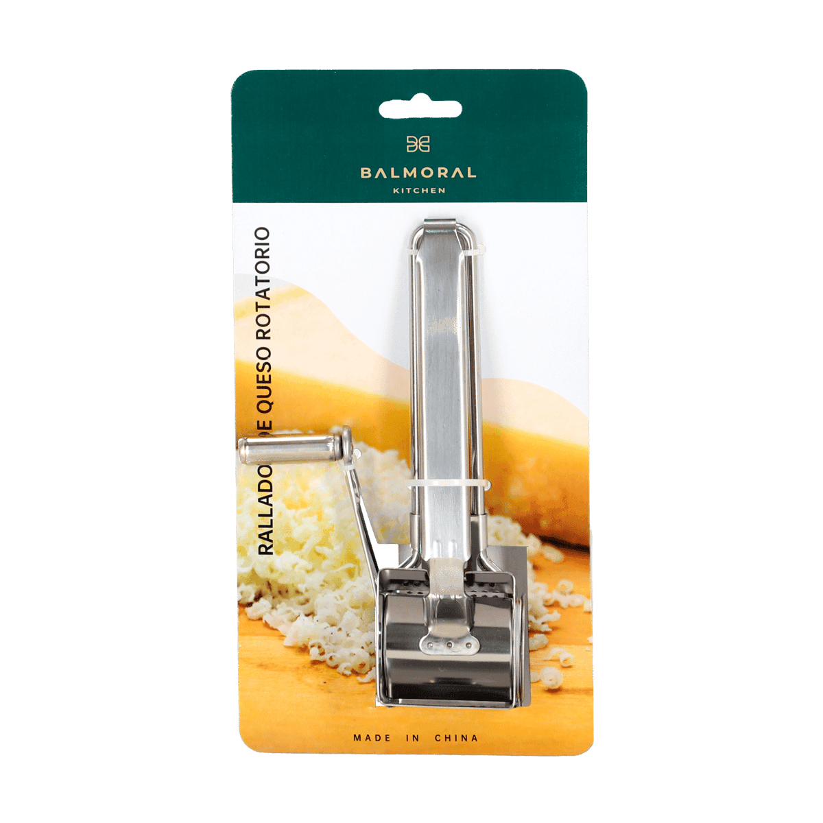 Rallador De Queso Balmoral Kitchen R/KL37A02C Rotatorio Rallador De Queso Balmoral Kitchen R/KL37A02C Rotatorio