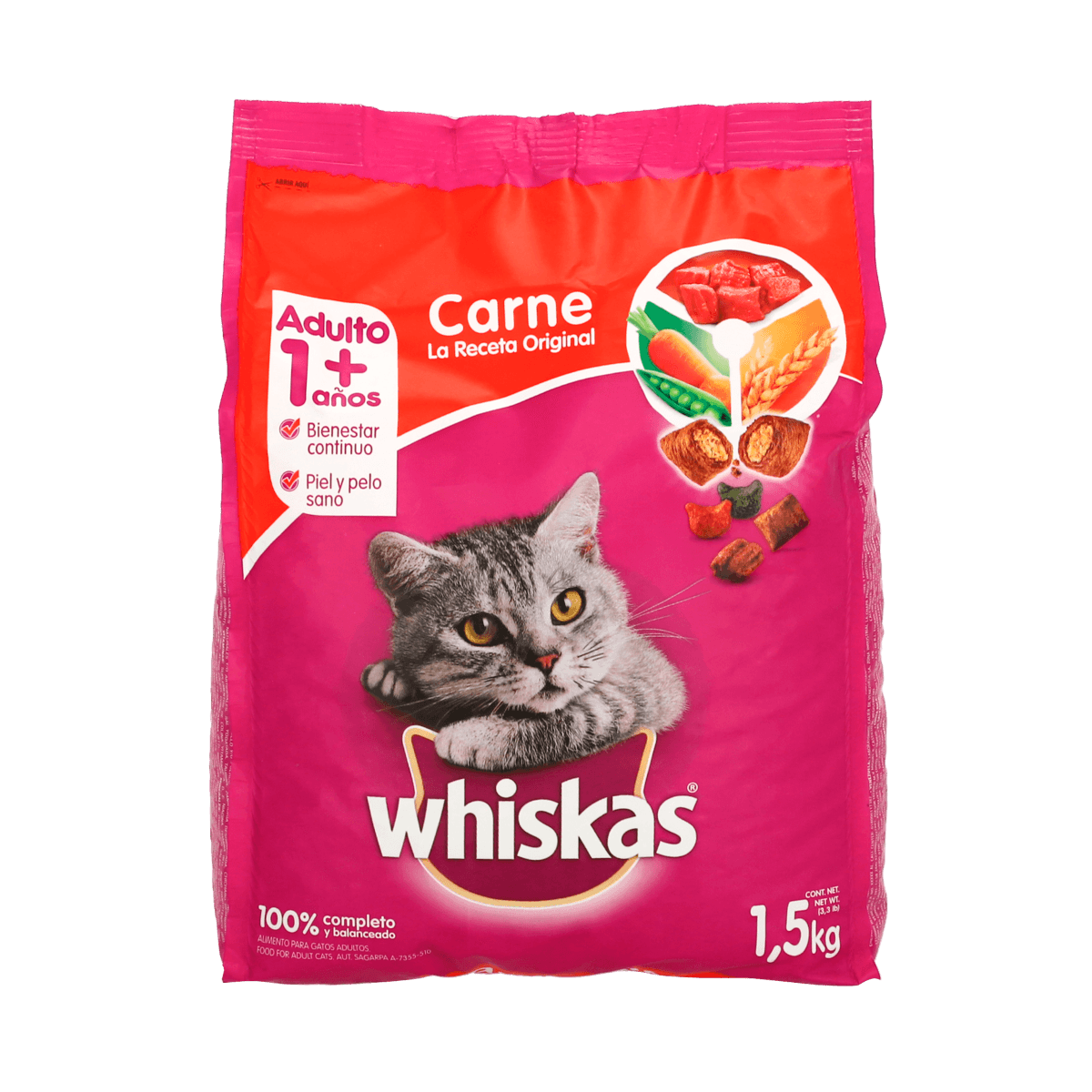 Whiskas La Receta Original 121500 G Whiskas La Receta Original 121500 G