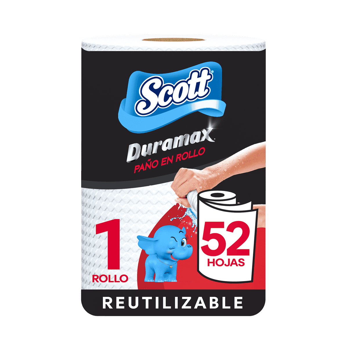 Toalla Reutilizable Scott Duramax 1 Rollo 52 Hojas Toalla Reutilizable Scott Duramax 1 Rollo 52 Hojas