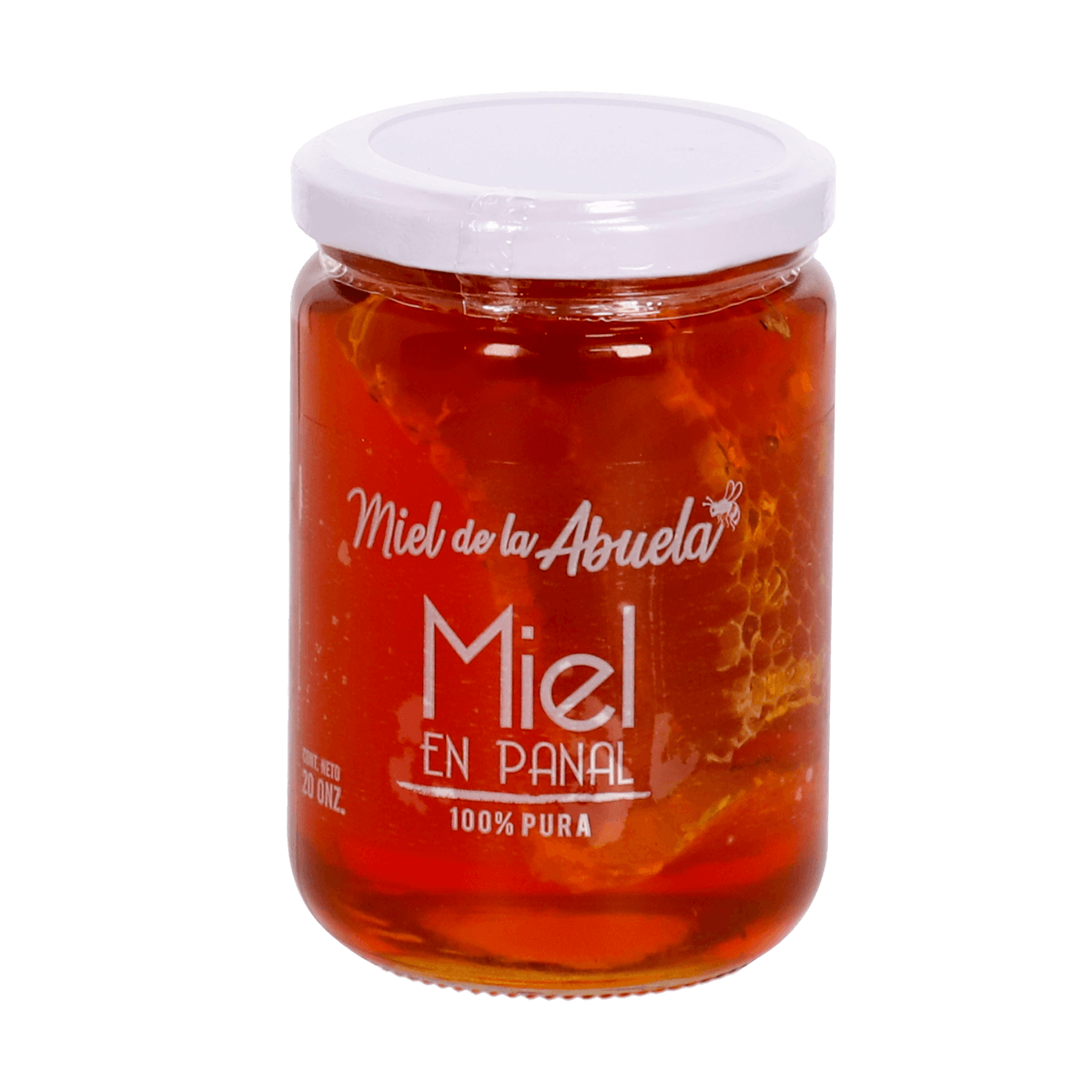 Miel De La Abuela En Panal 20oz 161 Miel De La Abuela En Panal 20oz 161
