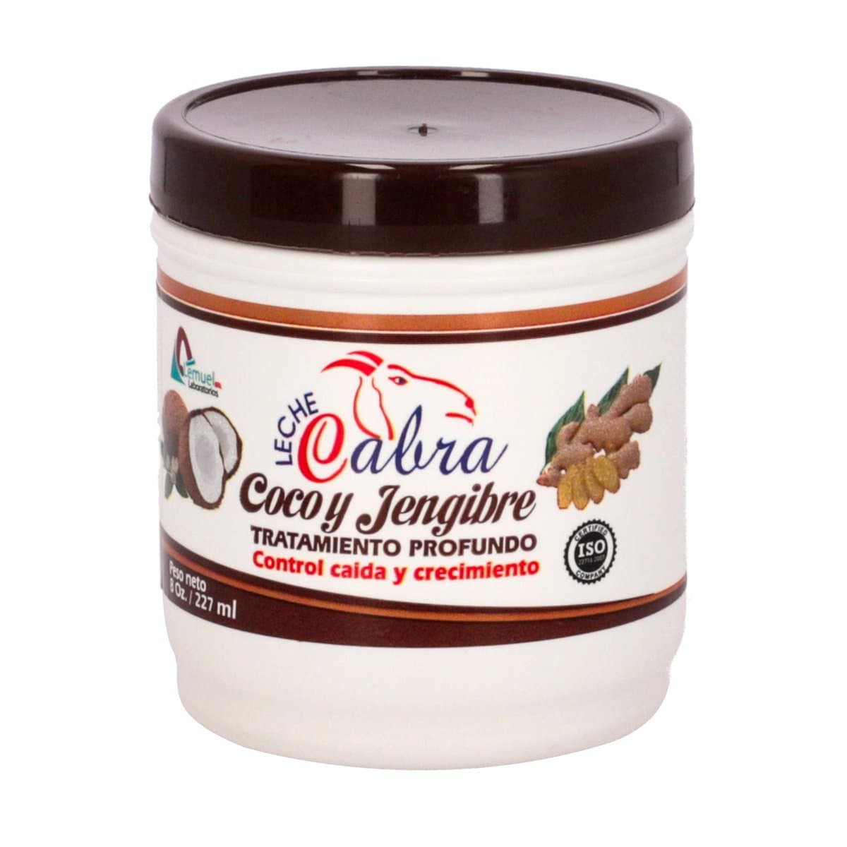 Tratamiento Profundo Leche Cabra Coco Y Jengibre 8 Oz Tratamiento Profundo Leche Cabra Coco Y Jengibre 8 Oz