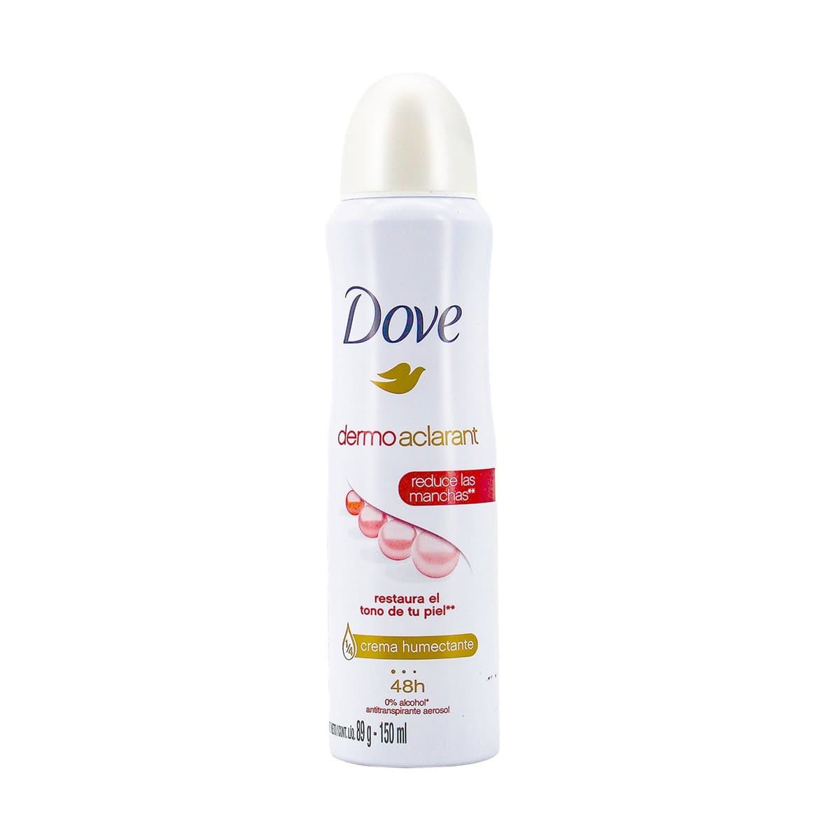 Desodorante En Aerosol Antitranspirante Dove Dermoaclarant 150ml Desodorante En Aerosol Antitranspirante Dove Dermoaclarant 150ml