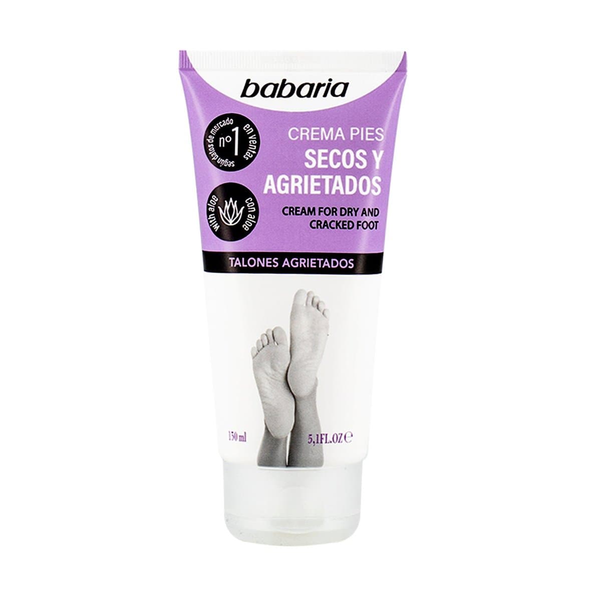 Crema Para Pies Babaria Secos Y Agrietados 150ml Crema Para Pies Babaria Secos Y Agrietados 150ml