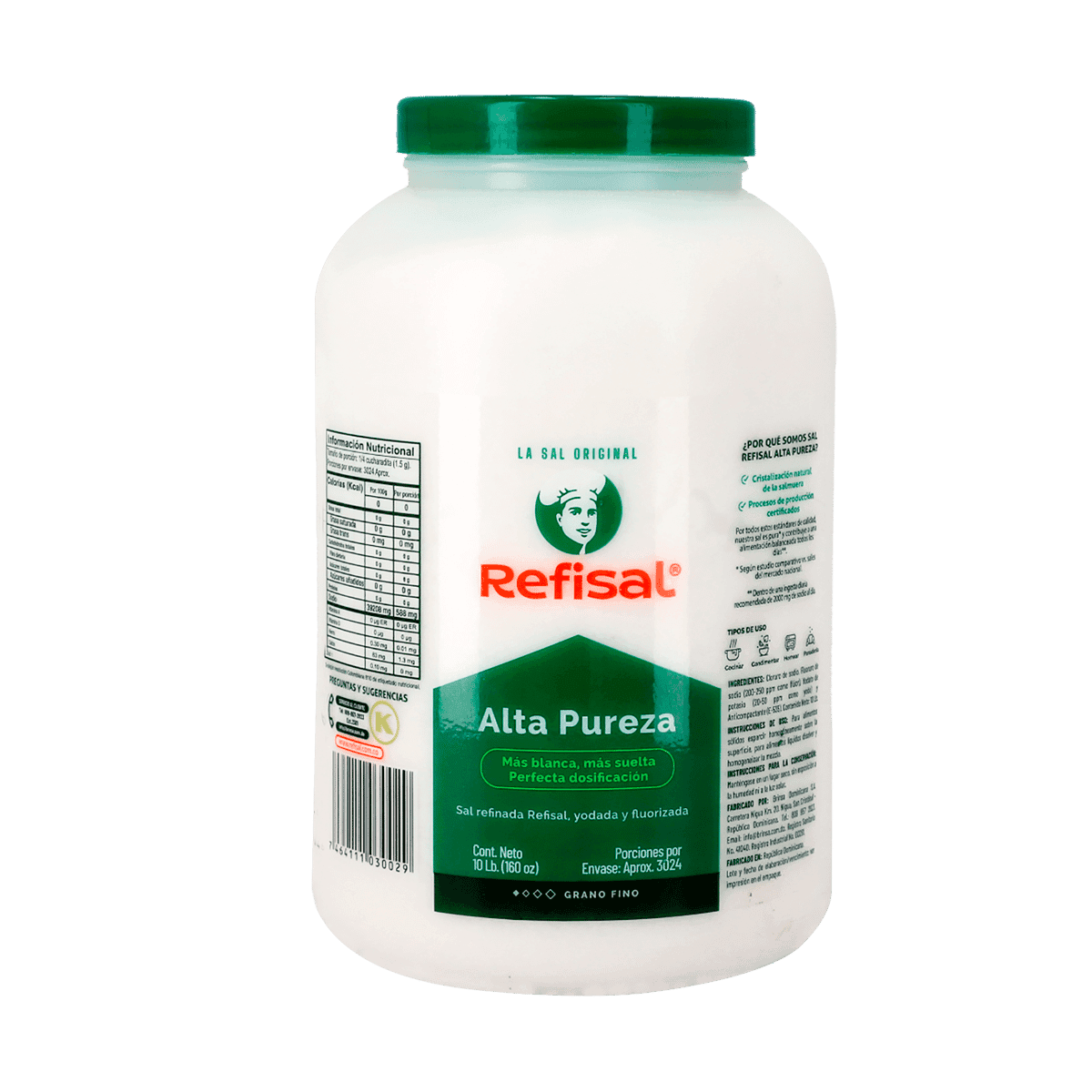 Sal Alta Pureza Refisal 10 Lb Sal Alta Pureza Refisal 10 Lb