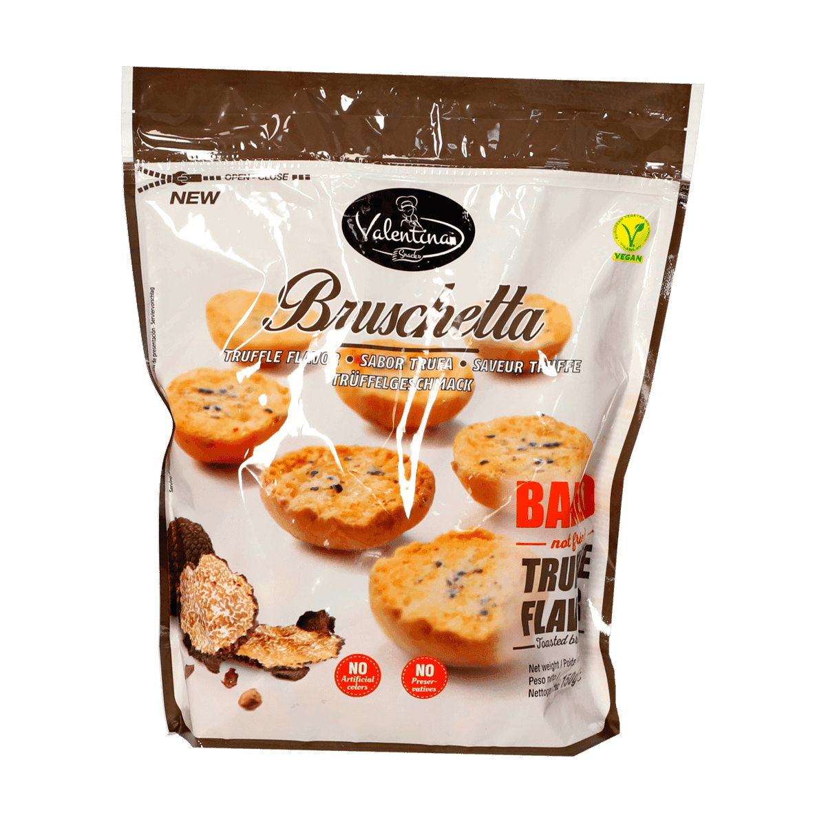Bruschettas Valentina Sabor a Trufas 150g Bruschettas Valentina Sabor a Trufas 150g