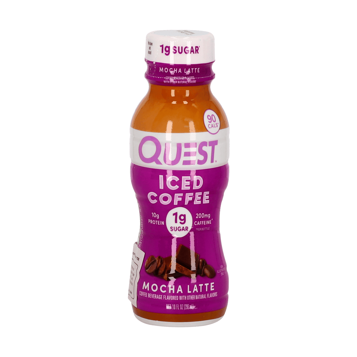 Café Frío de Mocha Latte Quest 10 Gramos de Proteína 296 mL Café Frío de Mocha Latte Quest 10 Gramos de Proteína 296 mL