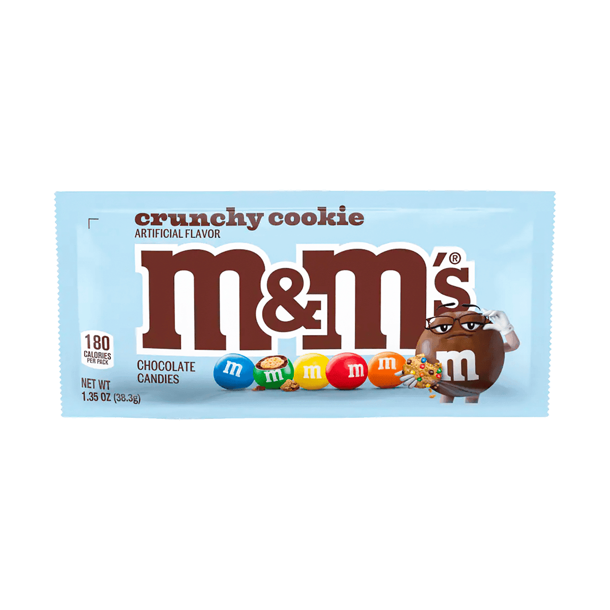 Chocolate m&m Crunchy Cookie 1.35 oz Chocolate m&m Crunchy Cookie 1.35 oz