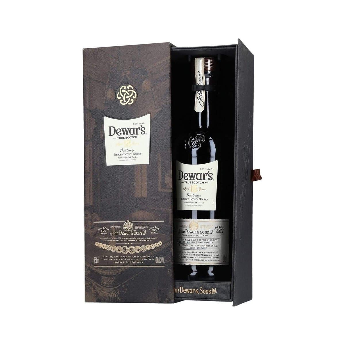 Whisky Dewar’s The Vintage Label 18 Años 750ml Whisky Dewar’s The Vintage Label 18 Años 750ml