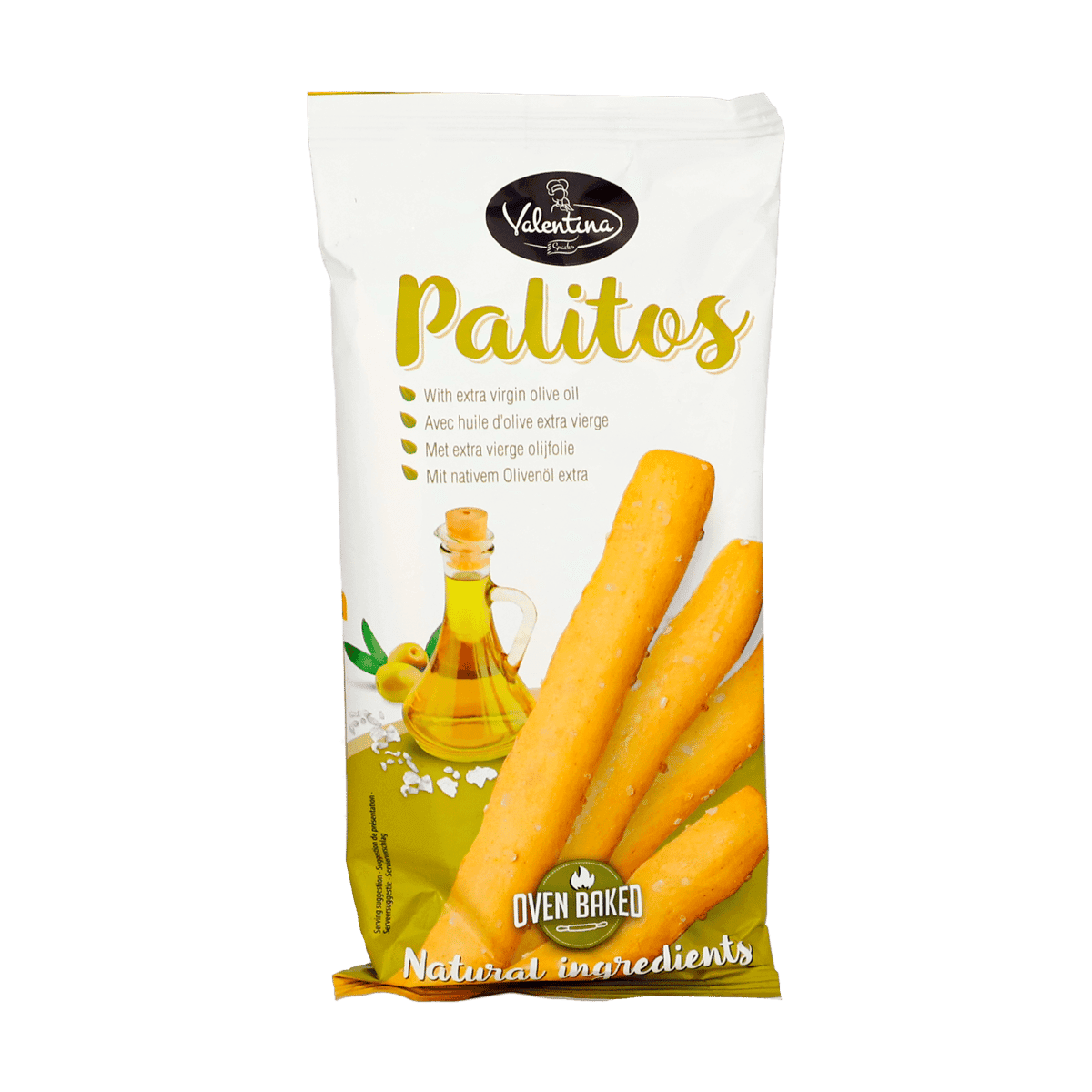 Palitos Valentina con Aceite de Oliva 60g Palitos Valentina con Aceite de Oliva 60g