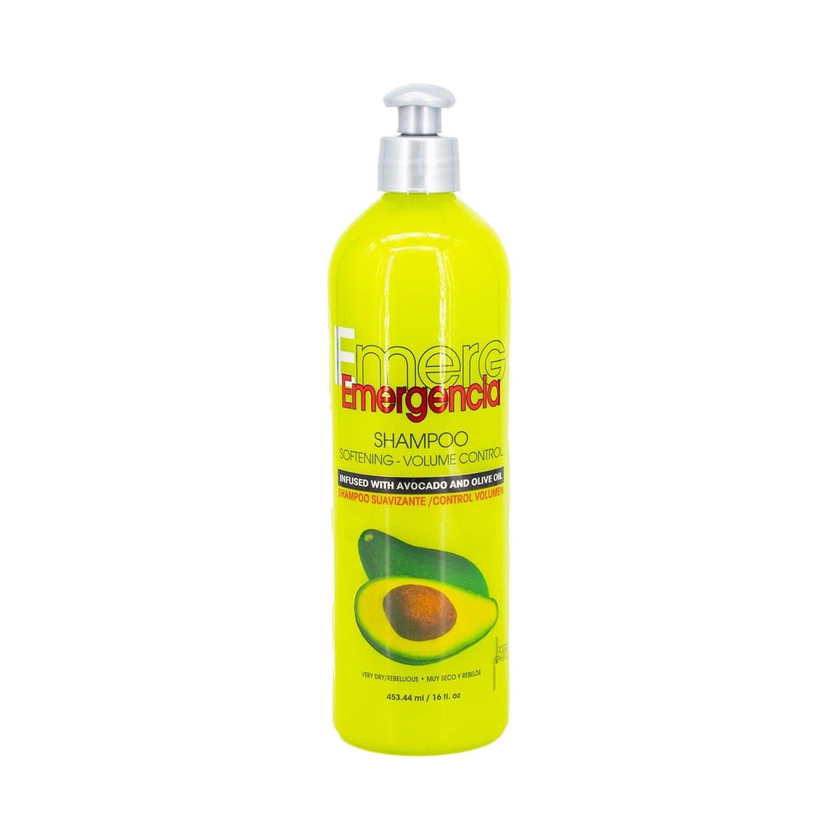 Shampoo Emergencia Aguacate Control Volumen 16 Oz Shampoo Emergencia Aguacate Control Volumen 16 Oz