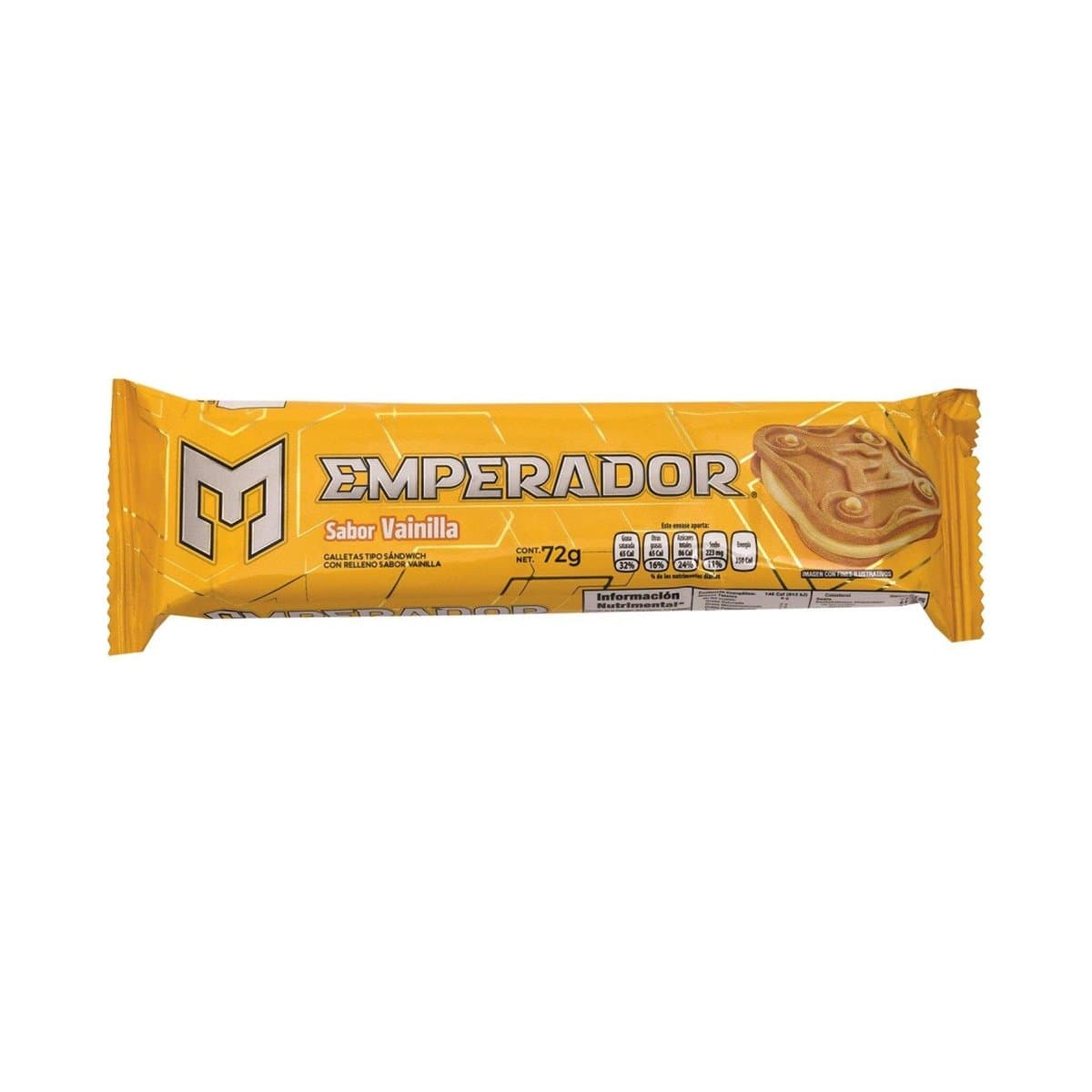 Galletas Emperador Vainilla 72 g Galletas Emperador Vainilla 72 g