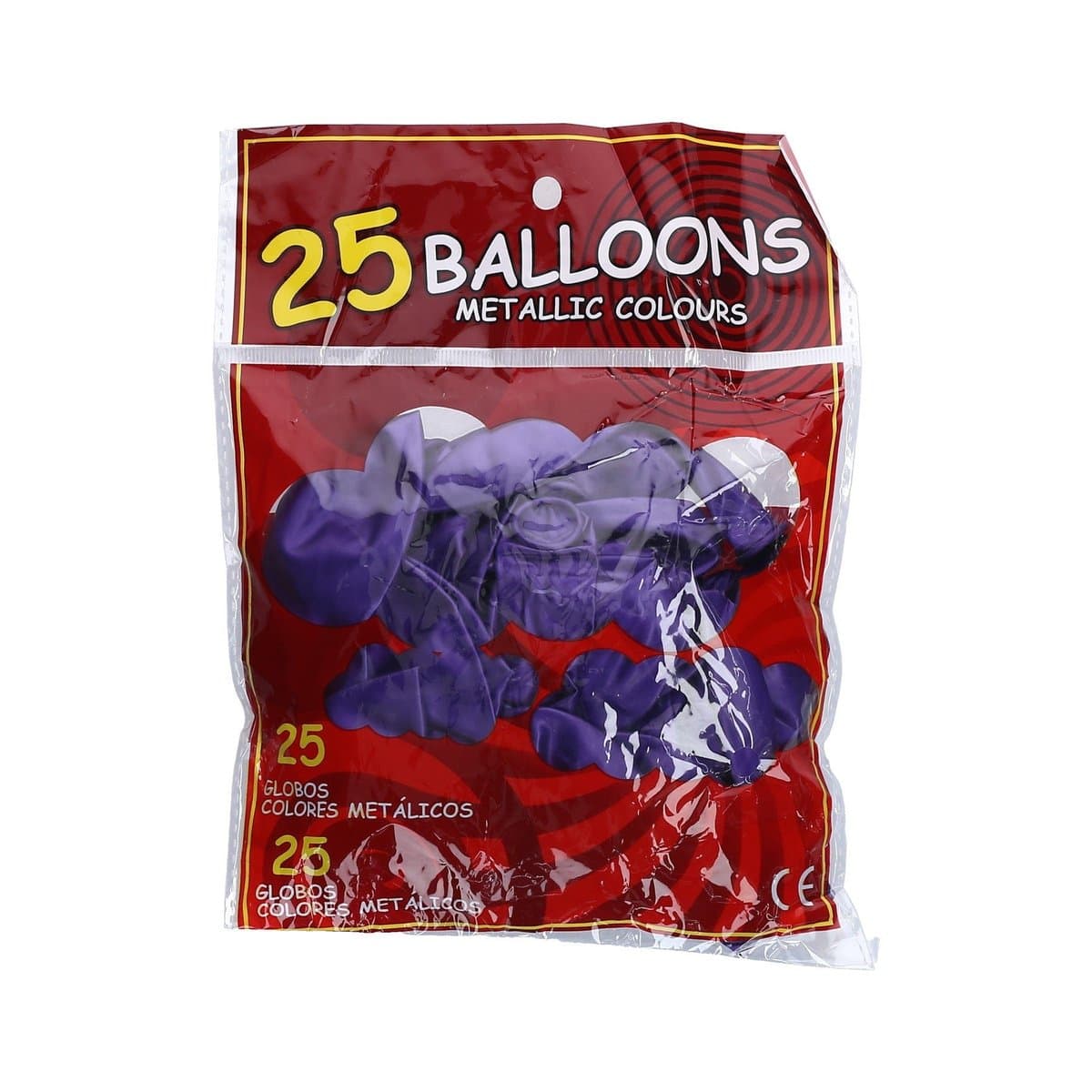 Globos Color Morado 25 uds M/YCC0820098 Globos Color Morado 25 uds M/YCC0820098